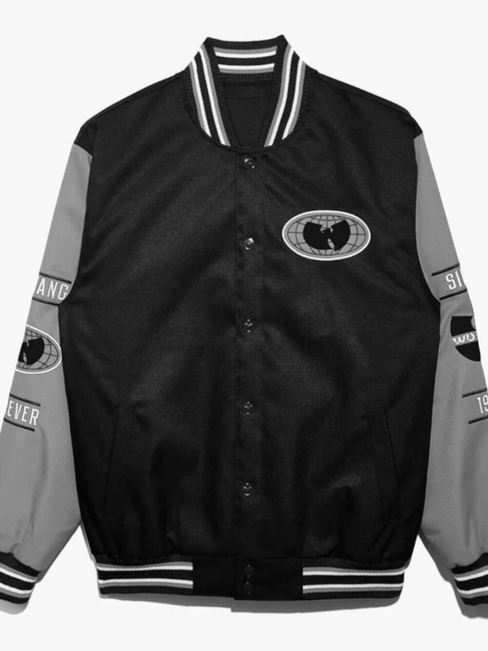 Wu-Tang Clan*Limited Edition*Button Up/Black/Gray (XXL Large)